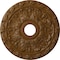 Ekena Millwork Spring Leaf Ceiling Medallion (Canopies up to 5 5/8"), 19 7/8"OD x 3 5/8"ID x 1 1/4"P, Smokey Topaz CM19SPSTF - alternate 1